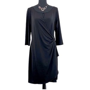 White House Black Market woman’s medium faux wrap dresses
